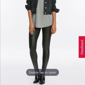 Spanx Faux Leather Leggings